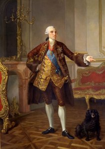Portrét Filipa I. 1720-1765, vévoda z Parmy, 1765