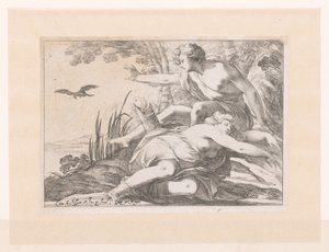 Apollo en Coronis od Laurent de La Hire