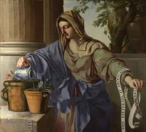 Alegorie gramatiky. 1650