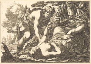 Cephalus a Procris od Laurent de la Hyre