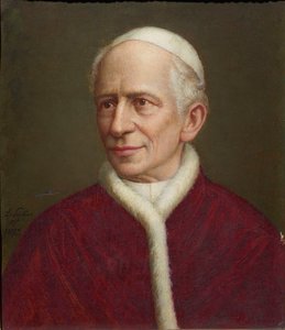 Portrét papeže Lva XIII 1810-1903, 1892. od Laurenz Schäfer