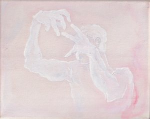 Sochařství, 2025 (akryl na plátně)