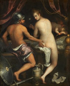 Mars a Venuše, asi 1595.