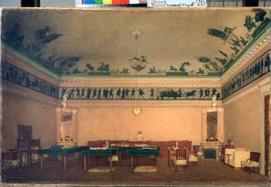 Studie císaře Alexandra I. (1777-1825) - Studie císaře Alexandra I. - Obraz Lavr Kuzmich Plakhov (1810-1881), olej na plátně od Lavr Kuzmich Plakhov