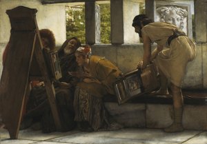 Římské studio  od Lawrence Alma-Tadema