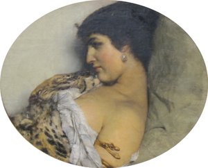 Kleopatra od Lawrence Alma Tadema