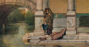 Rybaření, 1875 od Lawrence Alma Tadema