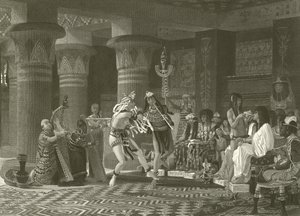 Zábava ve starověkém Egyptě od Lawrence Alma Tadema