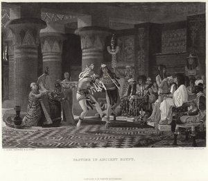 Zábava ve starověkém Egyptě od Lawrence Alma Tadema