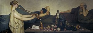 Pompejská scéna nebo Siesta od Lawrence Alma Tadema