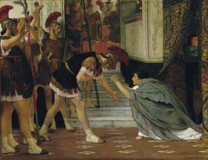 Prohlášení Claudia císařem, 1867 od Lawrence Alma Tadema