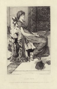Tichá domácí zvířata od Lawrence Alma Tadema