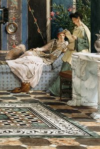 Dopis od nepřítomného, 1871 od Lawrence Alma Tadema