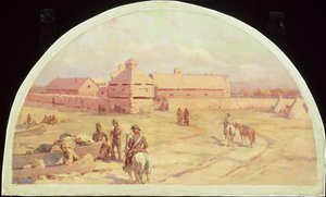 První Fort Dearborn od Lawrence Carmichael Earle