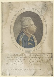Portrét Williama V., prince z Orange-Nassau od Le Grand