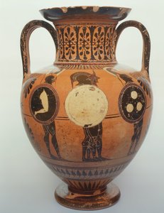 Černofigurová amfora, 515-490 př.nl (keramická)