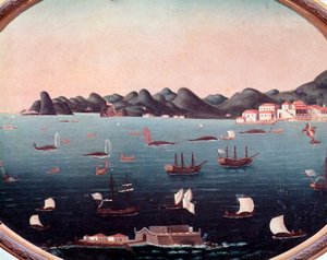 Lov velryb v zálivu Guanabara v Brazílii Akvarel od Leandra Joaquima (1738-1798) Rio de Janeiro 18. století, Národní historické muzeum od Leandro Joachim
