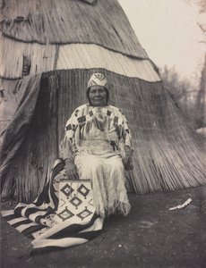 Edna Kash-kash, indická žena Cayuse od Lee Moorhouse