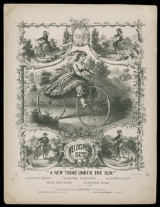 The Velocipede Set, cca 1770-1959 (tisk) od Lee & Walker