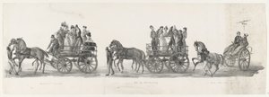 Pozvánka na koncert, ples a opilí studenti, 1835 Pozvánka na koncert / Ples na Inteekening / Deus nobis haec otia fecit (název na objektu) Jednotlivá vystoupení, která výstupy drží H.H. Studenti Leidsche Hoogeschoo od Leendert Springer (I)