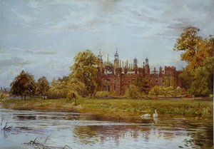Eton College od řeky od Leigh Sampson
