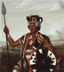 Guvernér Meriny, Rafaralahy, z pevnosti ve Foule Point, Madagaskar od Lemaire