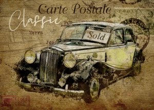 pohlednice s oldtimery