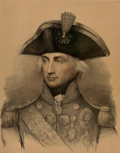Viceadmirál Horatio Nelson (1758-1805) od Lemuel Francis (after) Abbott