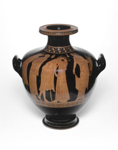Hydria neboli vodní nádoba, 460-450 př.nl od Leningrad Painter