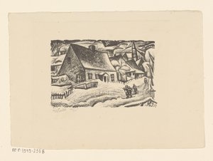 Altenberg (Ertsgebergte) (původní název na objektu) od Leo Gestel (signed by artist)