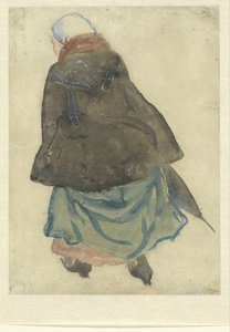 běžící žena od Leo Gestel (signed by artist)