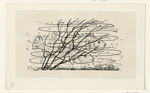 Dvě ryby ve vodě od Leo Gestel (signed by artist)