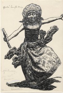 Gandrung danseres v Ampenanu od Leo Gestel