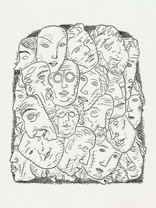 Masky od Leo Gestel
