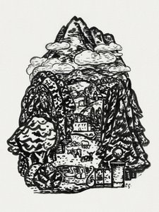 Horská krajina (cca 1891–1941) od Leo Gestel