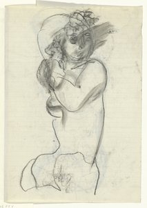 nahá žena od Leo Gestel