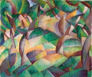 Olivový háj, Mallorca od Leo Gestel
