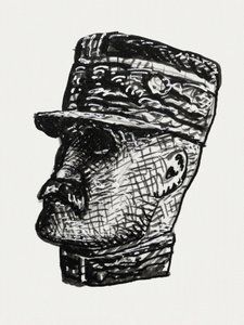 Portrét Ferdinanda Focha (cca 1891–1941) od Leo Gestel