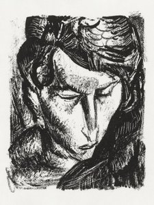 Portrét neznámé ženy (cca 1891–1941) od Leo Gestel