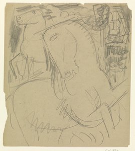 Dva koně od Leo Gestel