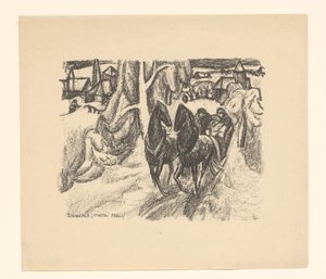 Zinnwald (Ertsgebergte) (původní název na objektu) od Leo Gestel