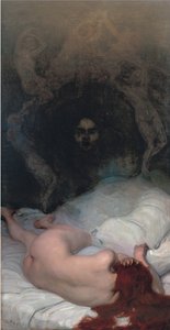 Vanity par Putz, Leo (1869-1940). Olej na plátně, rozměr: 220x115 od Leo Putz