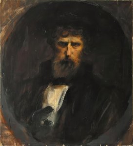 autoportrét od Leo Samberger