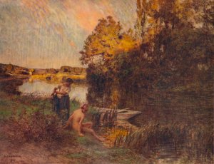 Lapač, 1907, 1938 od Leon Augustin Lhermitte