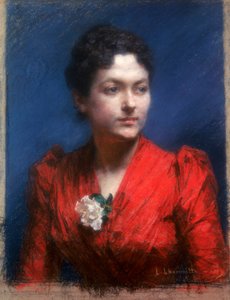 Madame Lambert, 1889 od Leon Augustin Lhermitte