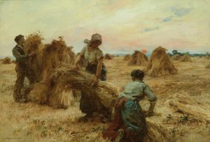 Kombajny od Leon Augustin Lhermitte