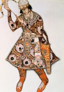 Návrh kostýmů pro balet Igora Stravinského, 1913 od Leon Bakst