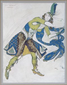 Indický tanec Markýza Casati, 1912 od Leon Bakst