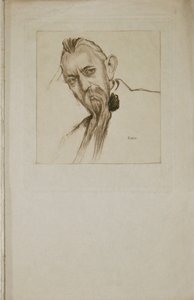 Portrét Sebastiena Voirola 1870-1930, 1913. od Leon Bakst