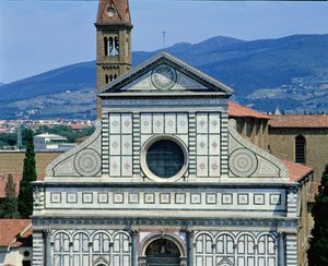 Pohled na Santa Maria Novella, c.1450-70